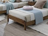 Two single beds at barkus hotel